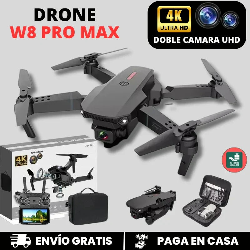 NUEVO DRONE  W8 PRO MAX 2025 CON INTELIGENCIA