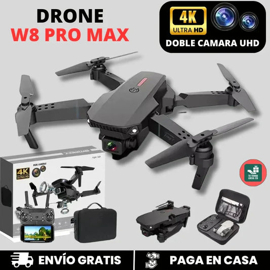 NUEVO DRONE  W8 PRO MAX 2025 CON INTELIGENCIA