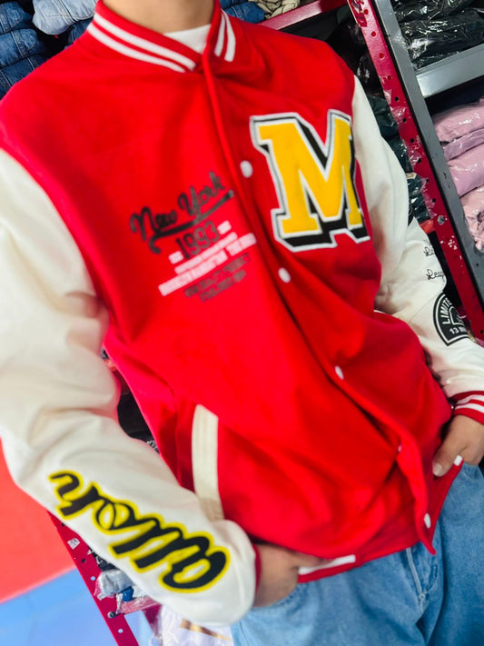 Chaquetas Beisboleras En Algodon
